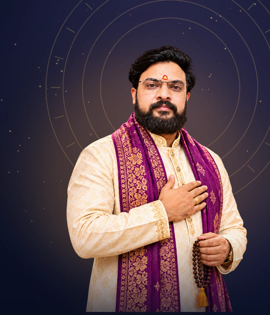 Astrologer Kamal Kishor Ji portrait